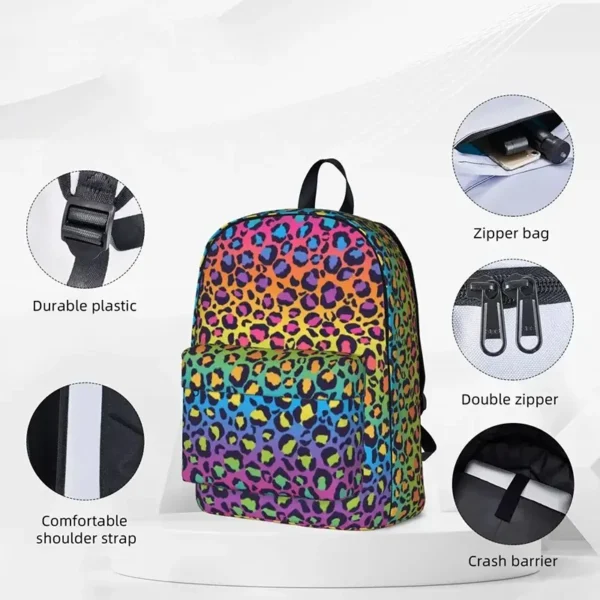 childrenscolorfulleopardprintbackpackcomfortable-webp